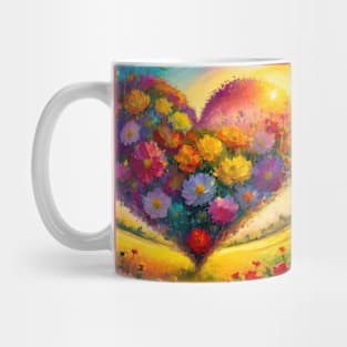 the heart of the summer meadow Mug